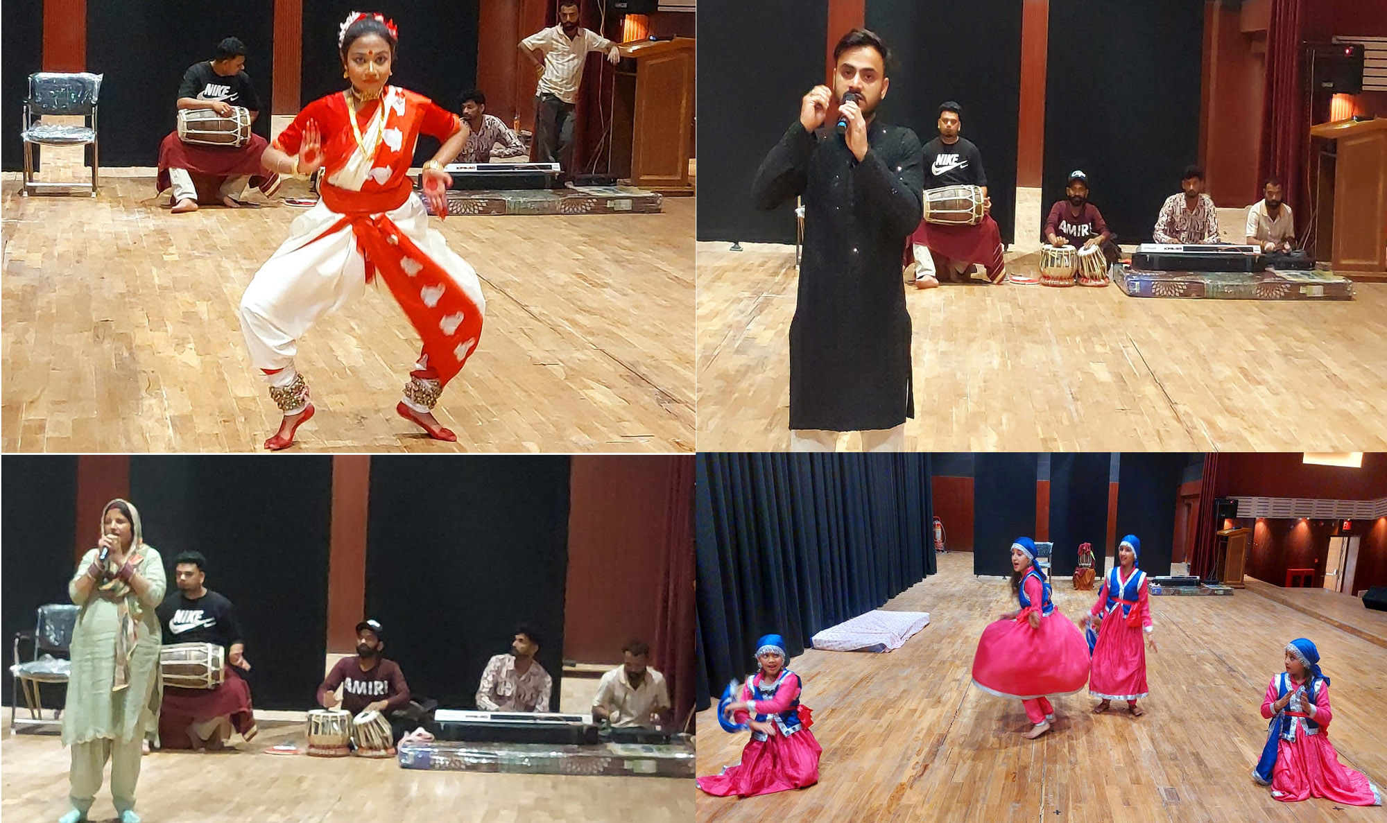 Auditions of state level Haroli Utsav-2025 concluded, participants showed their talent.